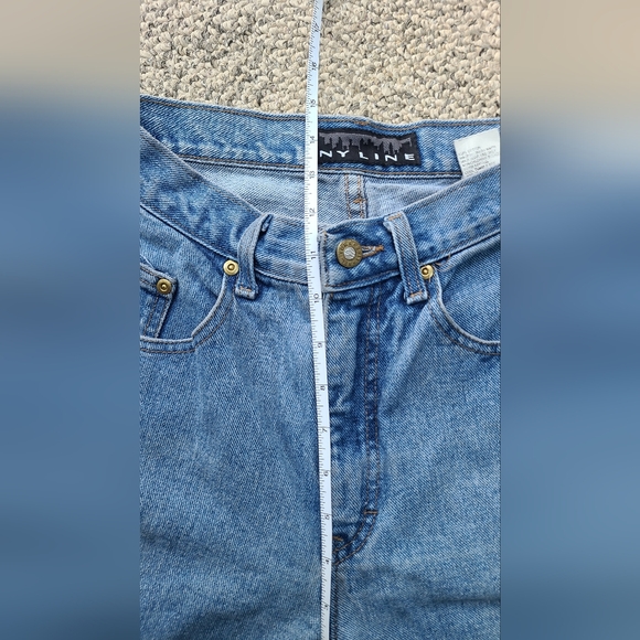 Vintage NY Line Mom Jeans Sz 8 Tapered Fit High Waist - Picture 8 of 16